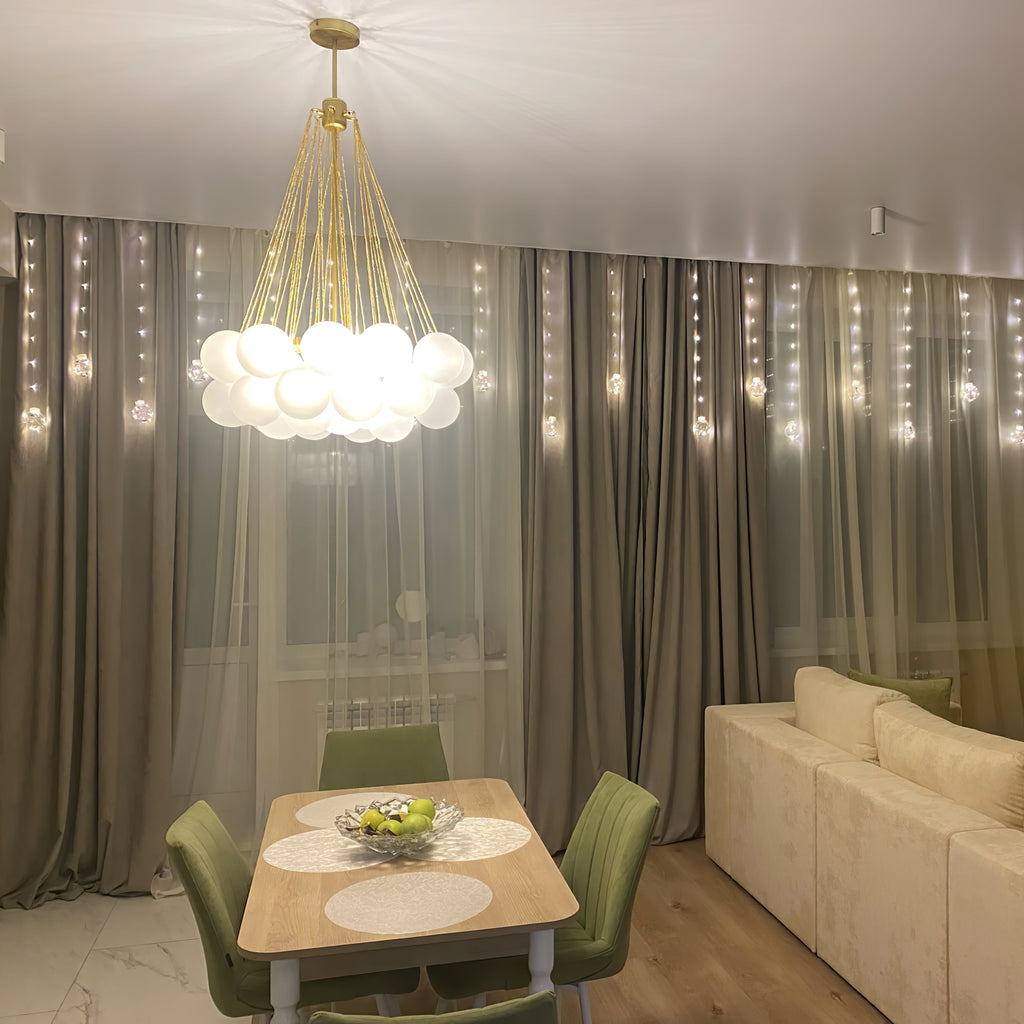 Chandelier Light | Bubble Cluster Ceiling Lamp | Ridorn