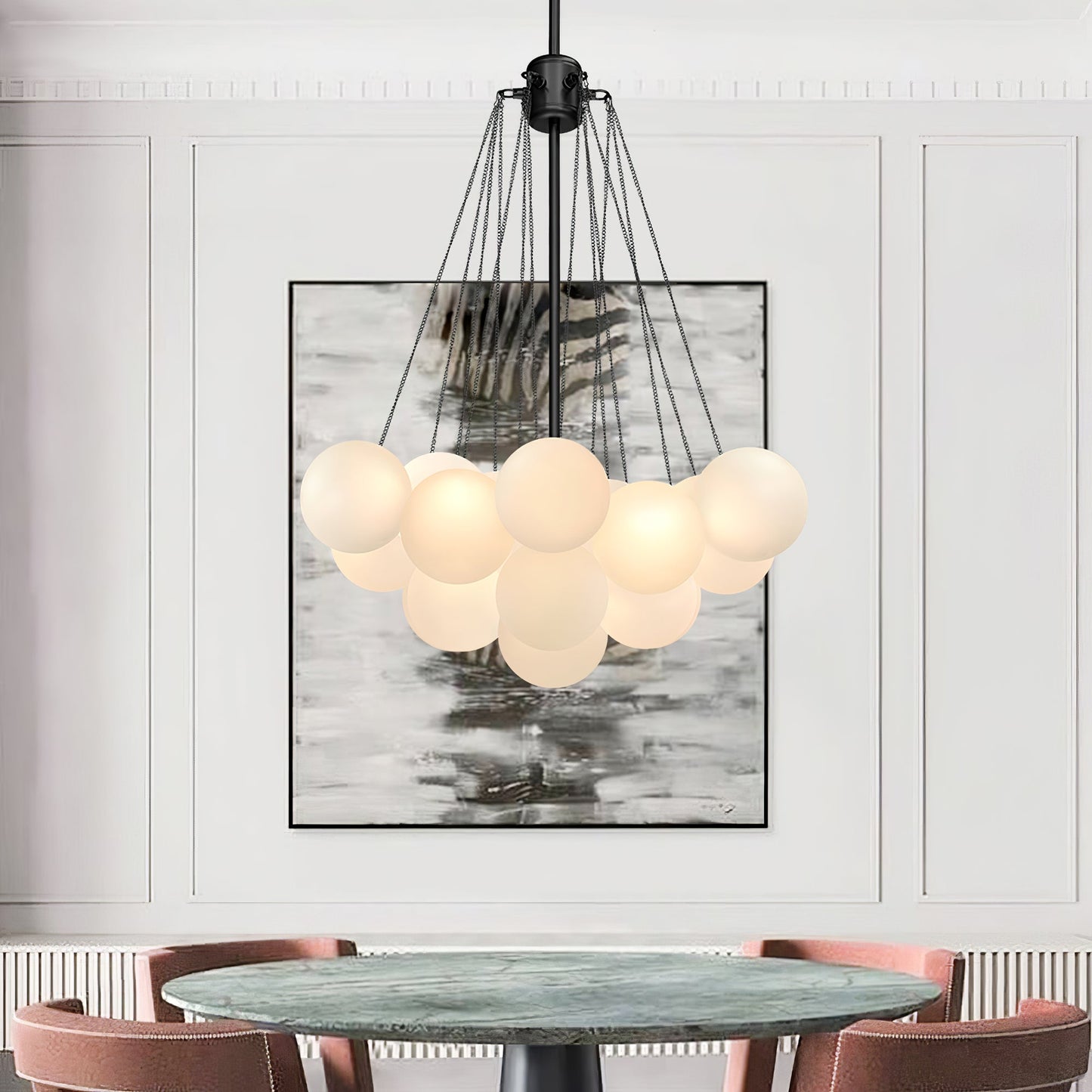 Chandelier Light | Bubble Cluster Ceiling Lamp | Ridorn