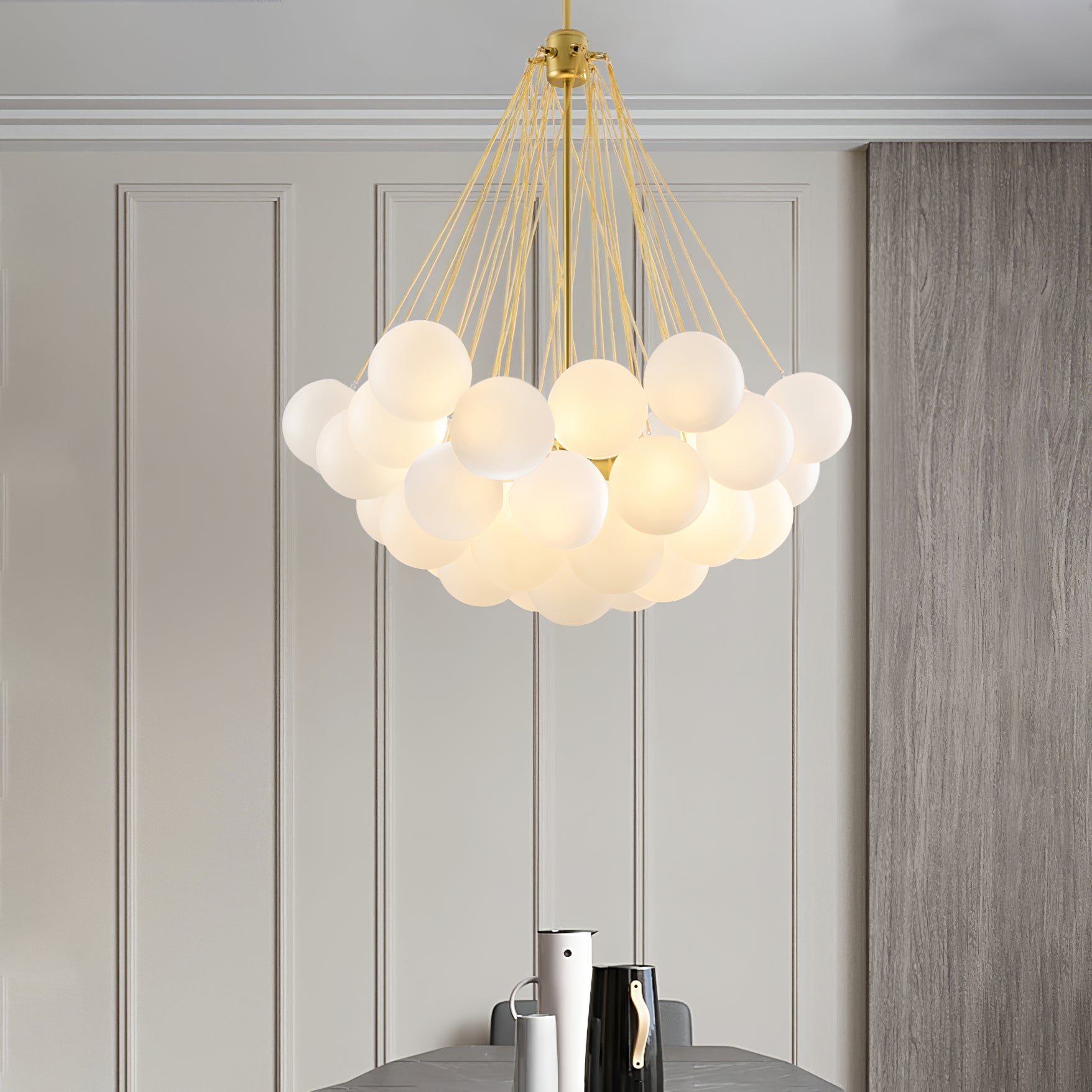 Chandelier Light | Bubble Cluster Ceiling Lamp | Ridorn
