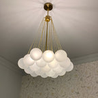 Chandelier Light | Bubble Cluster Ceiling Lamp | Ridorn