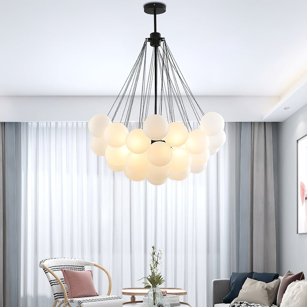 Chandelier Light | Bubble Cluster Ceiling Lamp | Ridorn