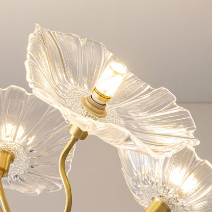 Chandelier Light | Ceiling Lamp with Lutos Flower Design | Ridorn