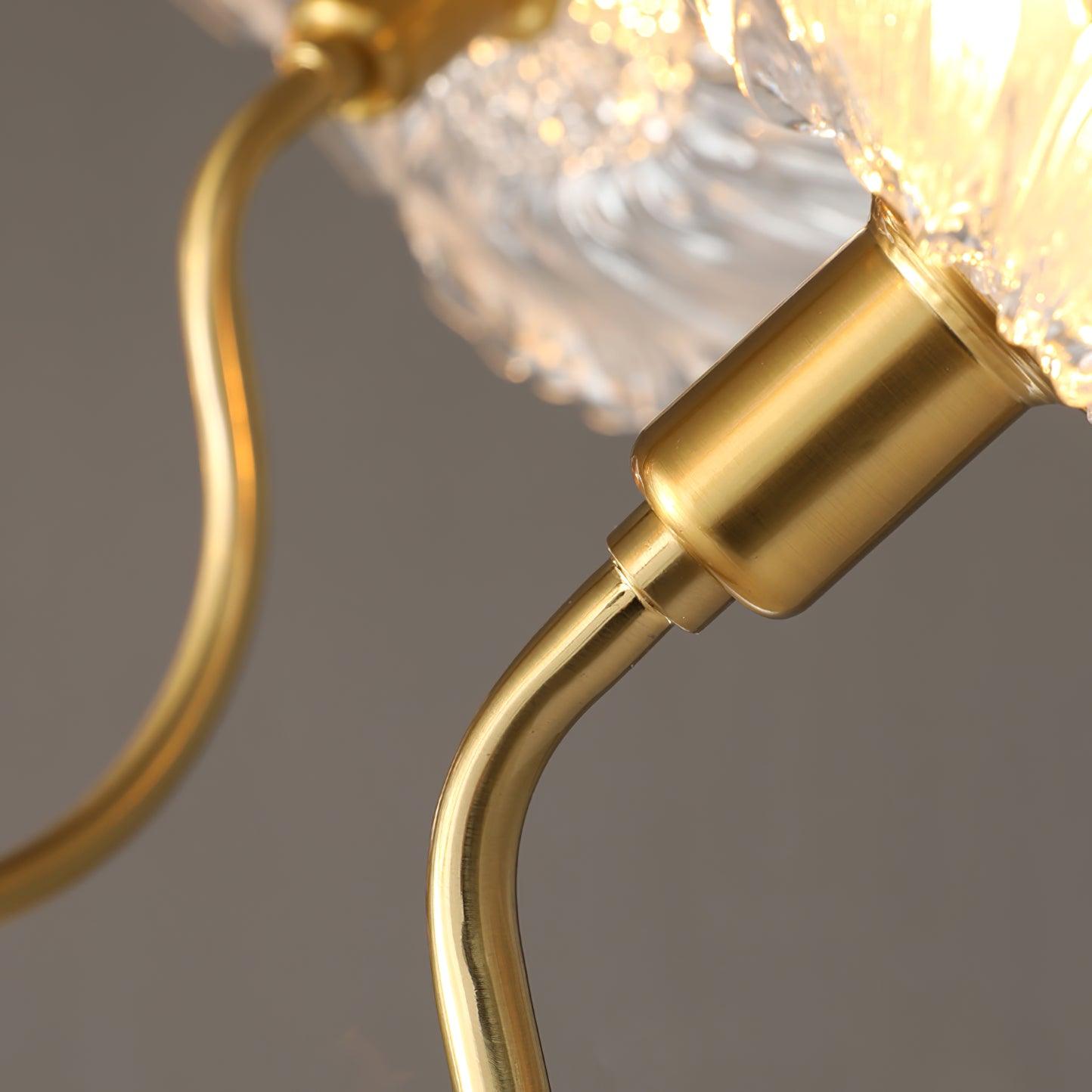 Chandelier Light | Ceiling Lamp with Lutos Flower Design | Ridorn