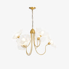 Chandelier Light Fixture | Ceiling Lamp with 3 or 6 Heads | Ridorn