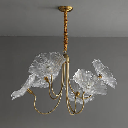 Chandelier Light Fixture | Ceiling Lamp with 3 or 6 Heads | Ridorn