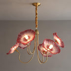 Chandelier Light Fixture | Ceiling Lamp with 3 or 6 Heads | Ridorn