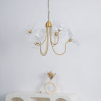 Chandelier Light Fixture | Ceiling Lamp with 3 or 6 Heads | Ridorn