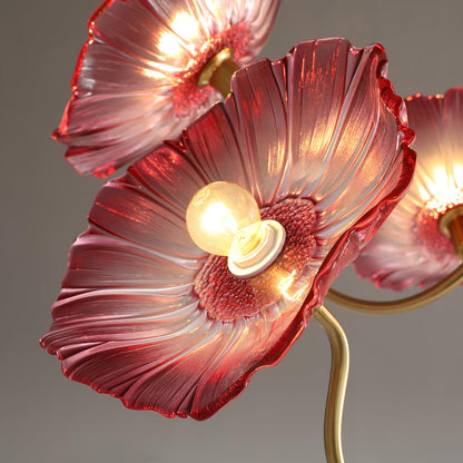 Chandelier Light Fixture | Ceiling Lamp with 3 or 6 Heads | Ridorn