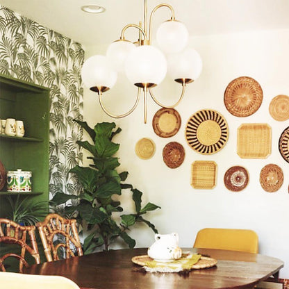 Chandelier Light Fixture | Ceiling Lamp with Gooseneck Design | Ridorn