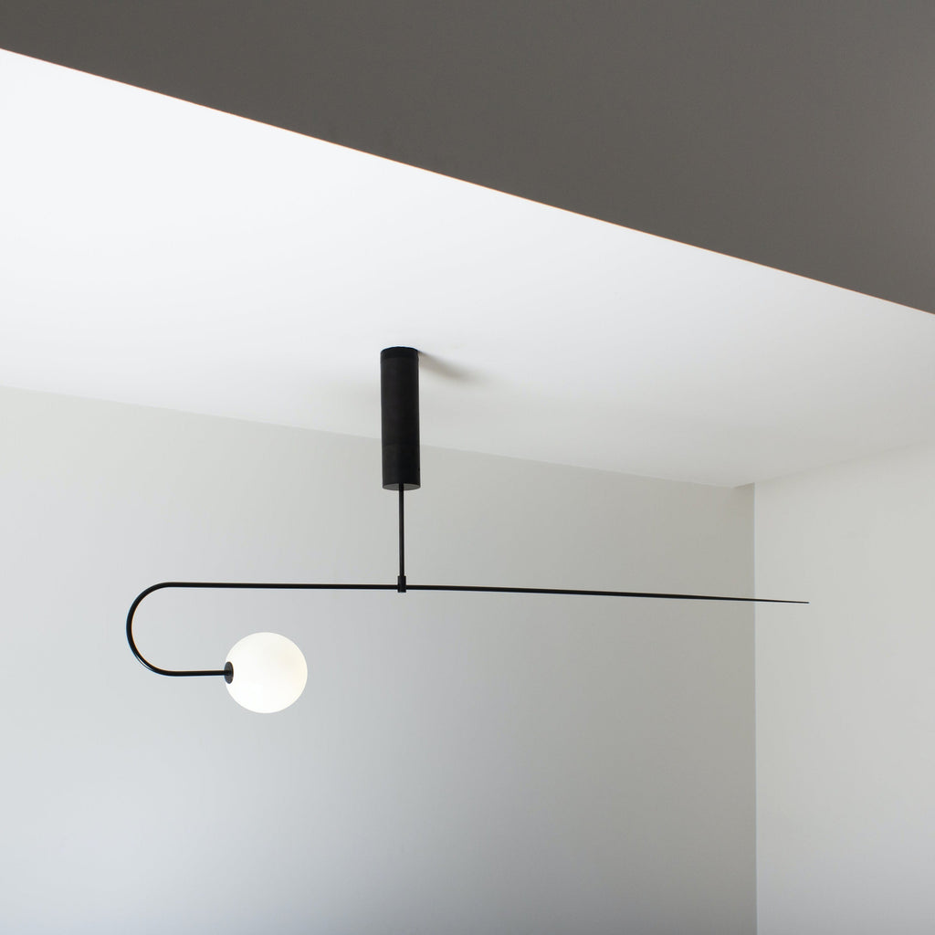 Chandelier Light | Ceiling Lamp with Mobile Arc Design | Ridorn