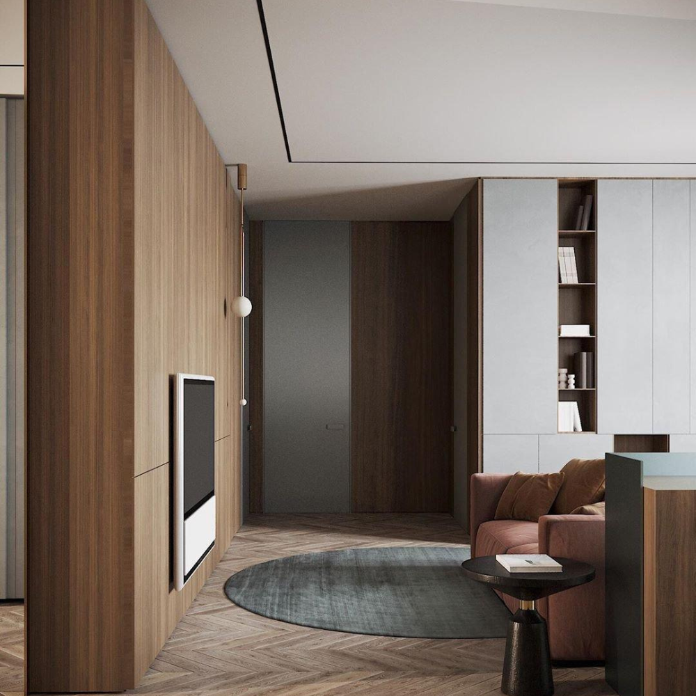 Chandelier Light | Ceiling Lamp with Mobile Arc Design | Ridorn