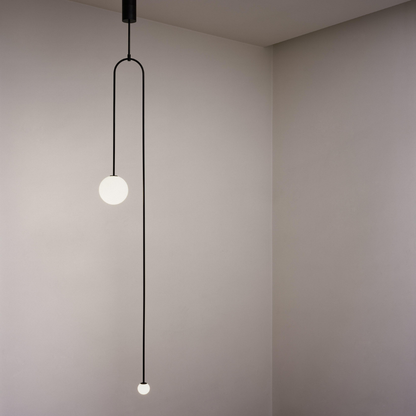 Chandelier Light | Ceiling Lamp with Mobile Arc Design | Ridorn