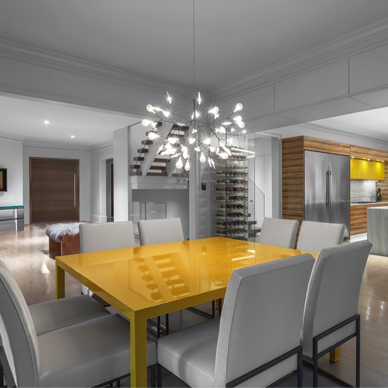 Chandelier Light Fixture | Ceiling Lamp with Multiple Heads | Ridorn