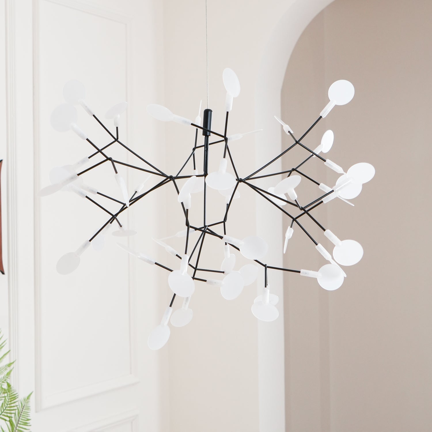 Chandelier Light Fixture | Ceiling Lamp with Multiple Heads | Ridorn