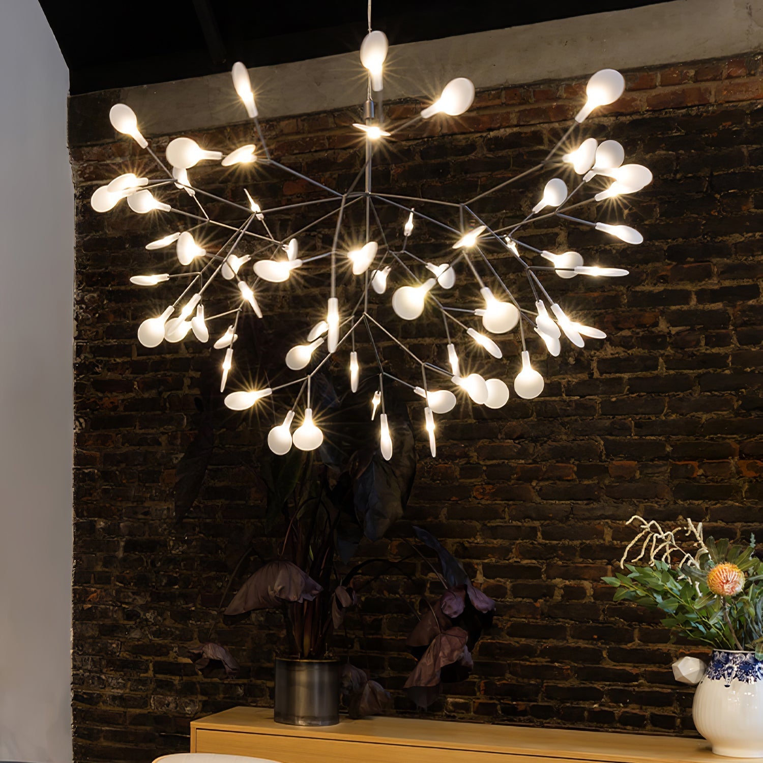 Chandelier Light Fixture | Ceiling Lamp with Multiple Heads | Ridorn
