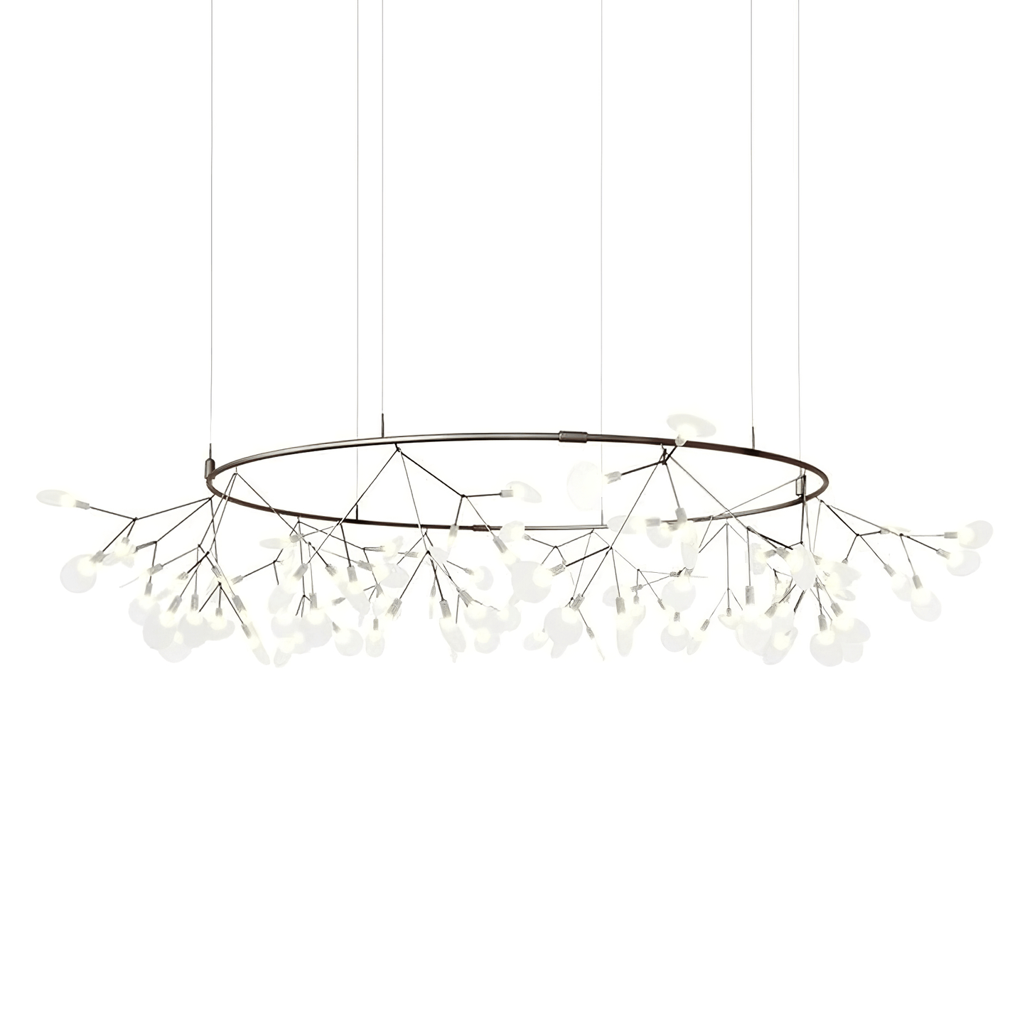Chandelier Light Fixture | Ceiling Lamp with Multiple Heads | Ridorn