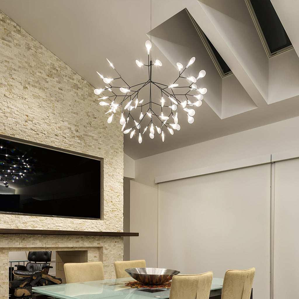 Chandelier Light Fixture | Ceiling Lamp with Multiple Heads | Ridorn