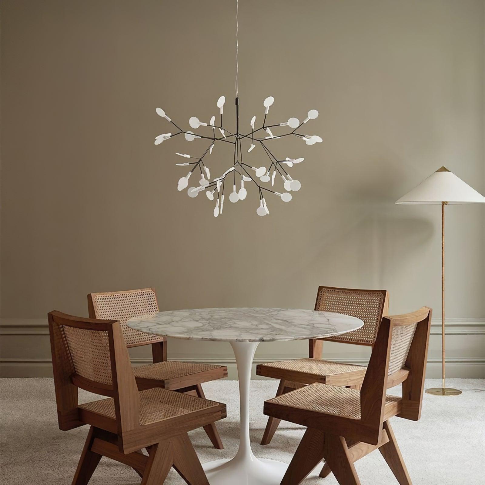 Chandelier Light Fixture | Ceiling Lamp with Multiple Heads | Ridorn