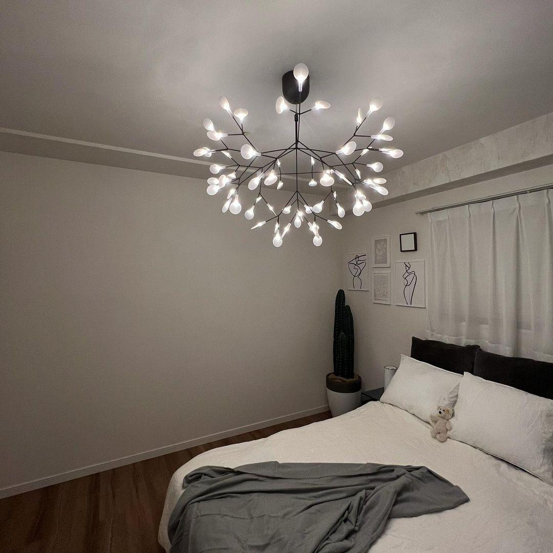 Chandelier Light Fixture | Ceiling Lamp with Multiple Heads | Ridorn