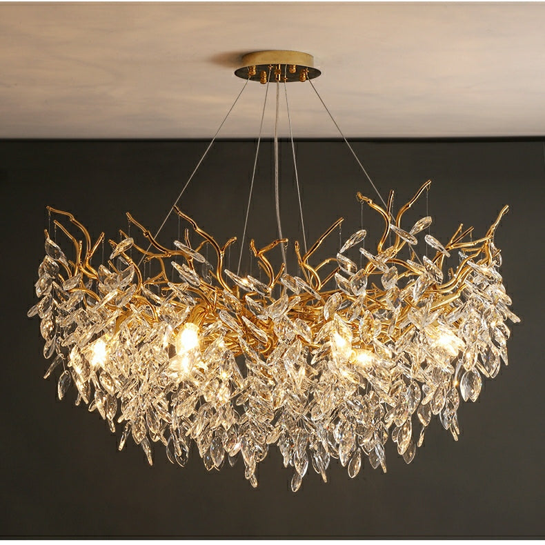Chandelier Light Multi Head | Ceiling Suspension Fixture | Ridorn