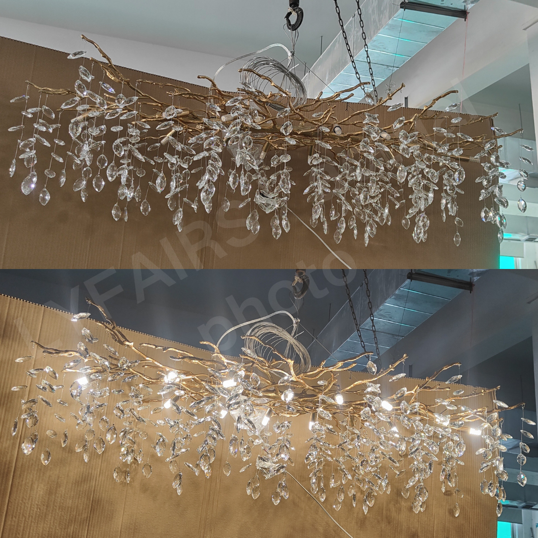 Chandelier Light Multi Head | Ceiling Suspension Fixture | Ridorn