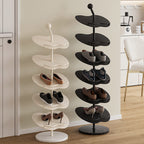 Chic Apple-Shaped Shoe Rack with 4 to 6 Tiers for Storage | Ridorn-Shoe Storage & Organization-Ridorn