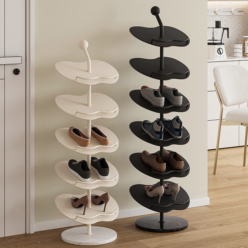 Chic Apple-Shaped Shoe Rack with 4 to 6 Tiers for Storage | Ridorn-Shoe Storage & Organization-Ridorn