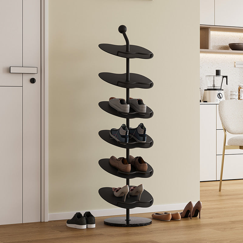Chic Apple-Shaped Shoe Rack with 4 to 6 Tiers for Storage | Ridorn-Shoe Storage & Organization-Ridorn