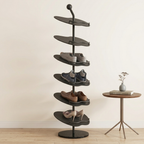 Chic Apple-Shaped Shoe Rack with 4 to 6 Tiers for Storage | Ridorn-Shoe Storage & Organization-Ridorn