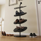 Chic Apple-Shaped Shoe Rack with 4 to 6 Tiers for Storage | Ridorn-Shoe Storage & Organization-Ridorn