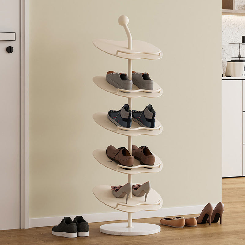 Chic Apple-Shaped Shoe Rack with 4 to 6 Tiers for Storage | Ridorn-Shoe Storage & Organization-Ridorn