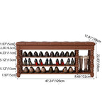 Chic Scandinavian 3-Tier Shoe Storage Cabinet in Walnut | Ridorn-Shoe Storage-Ridorn