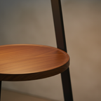 Chic Wooden Floor Lamp with Table and Smart Features | Ridorn-Floor Lamps-Ridorn