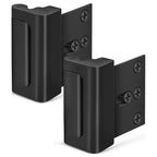 Childproof Door Safety Latch, Anti-Theft Alloy Door Reinforcement Lock for Home Security-Ridorn