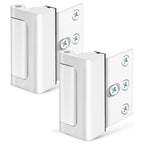 Childproof Door Safety Latch, Anti-Theft Alloy Door Reinforcement Lock for Home Security-Ridorn