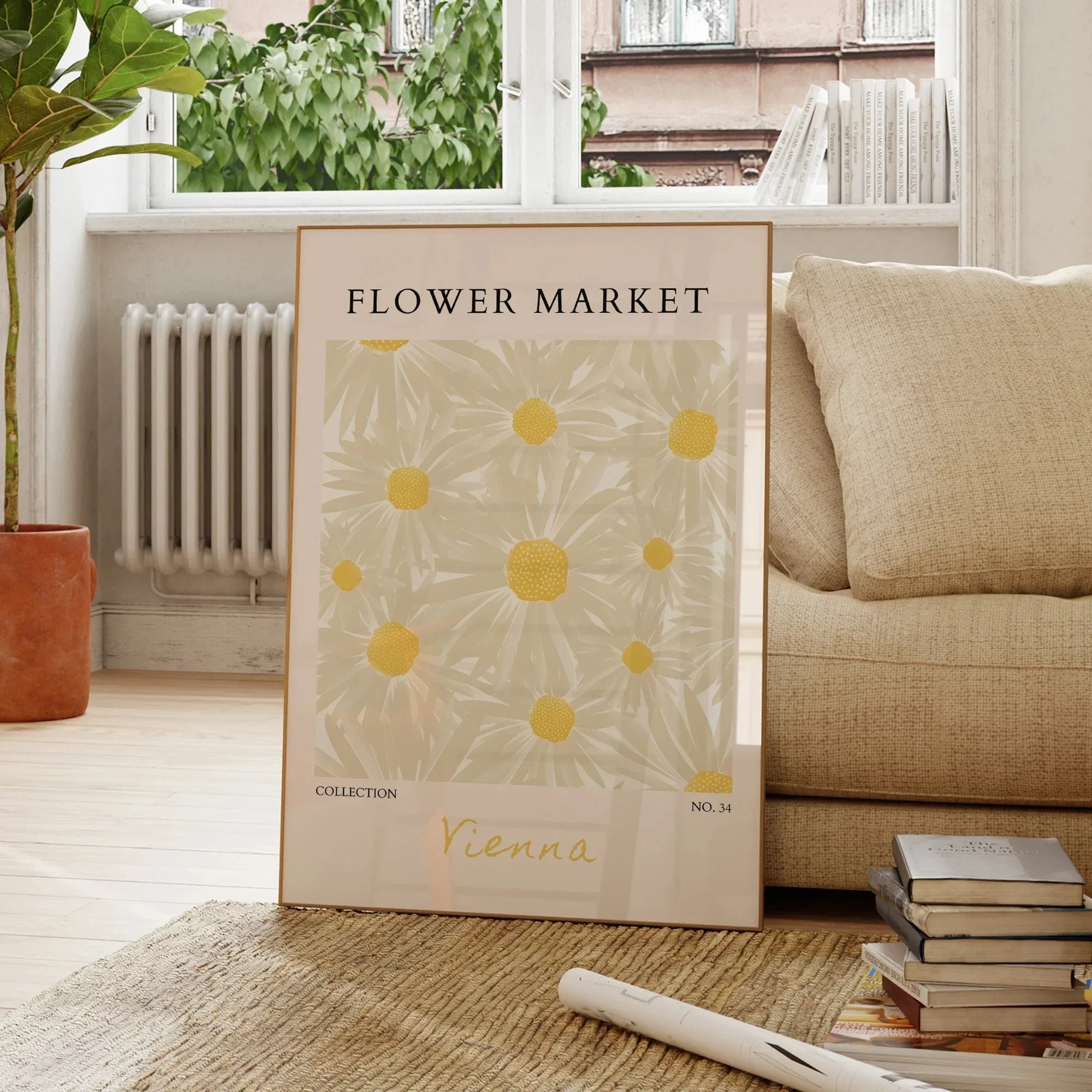 Clarella Bjornan Market Elowenino Clarhaven-Wall Art-Ridorn