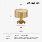 Claro Cabinet Knobs-Cabinet Handle-Ridorn