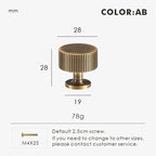 Claro Cabinet Knobs-Cabinet Handle-Ridorn
