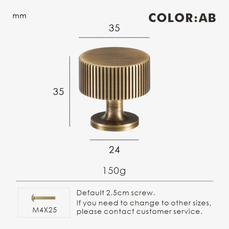 Claro Cabinet Knobs-Cabinet Handle-Ridorn