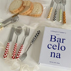 Claron Dessert Cutlery Set-Flatware Sets-Ridorn