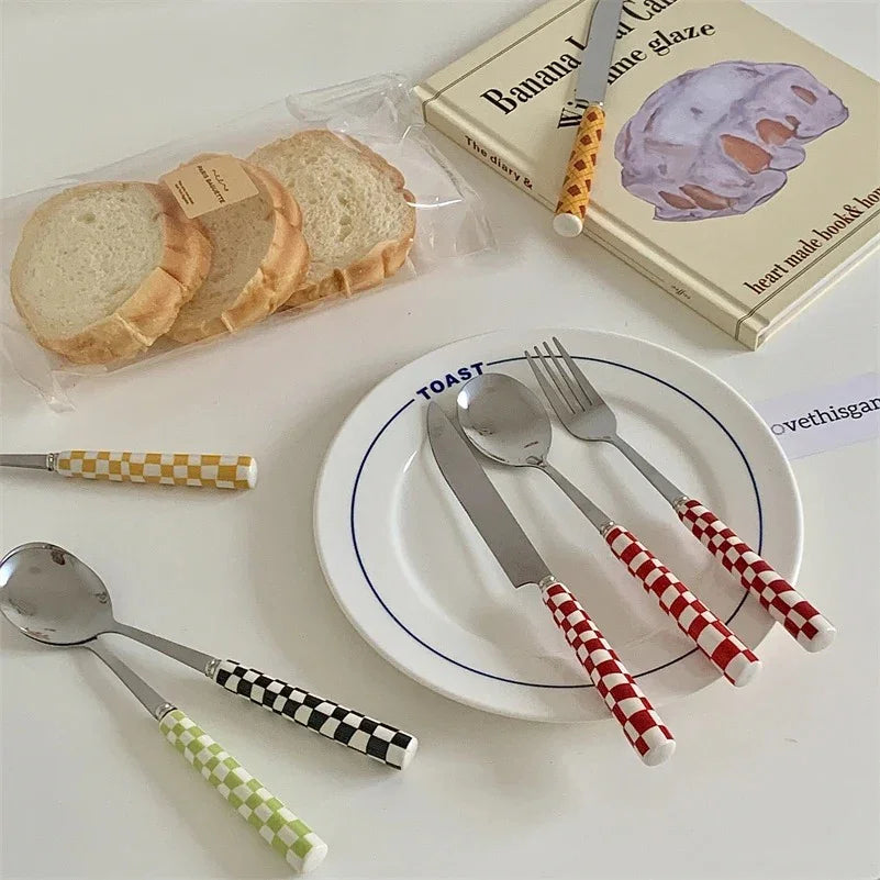 Claron Dessert Cutlery Set-Flatware Sets-Ridorn