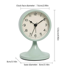 Classic Vintage Alarm Clock | Elegant Silent Quartz | Ridorn-Clocks-Ridorn