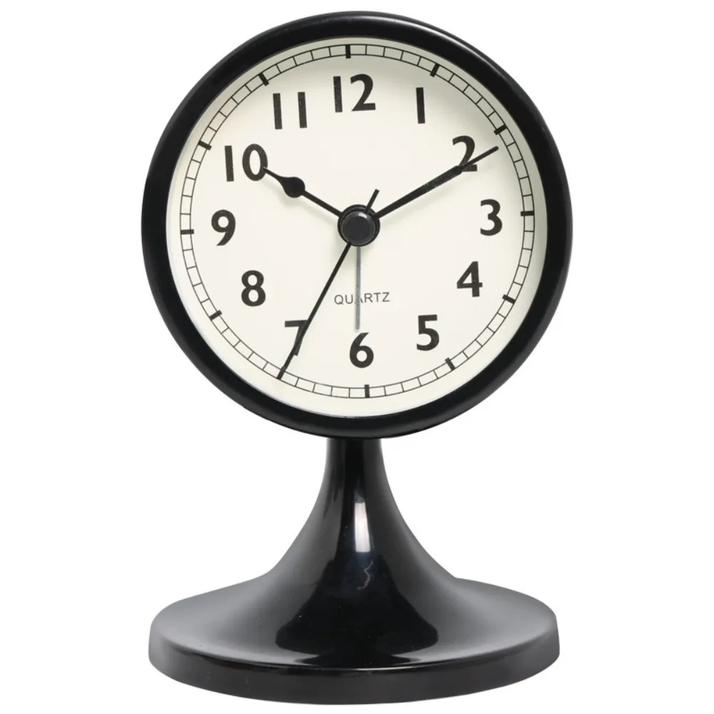 Classic Vintage Alarm Clock | Elegant Silent Quartz | Ridorn