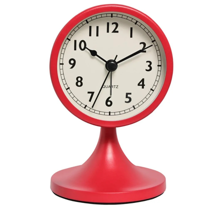 Classic Vintage Alarm Clock | Elegant Silent Quartz | Ridorn