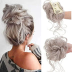 Clip-In Curly Hair Bun, Natural-Look Volume Hair Piece for Instant Updo-Ridorn