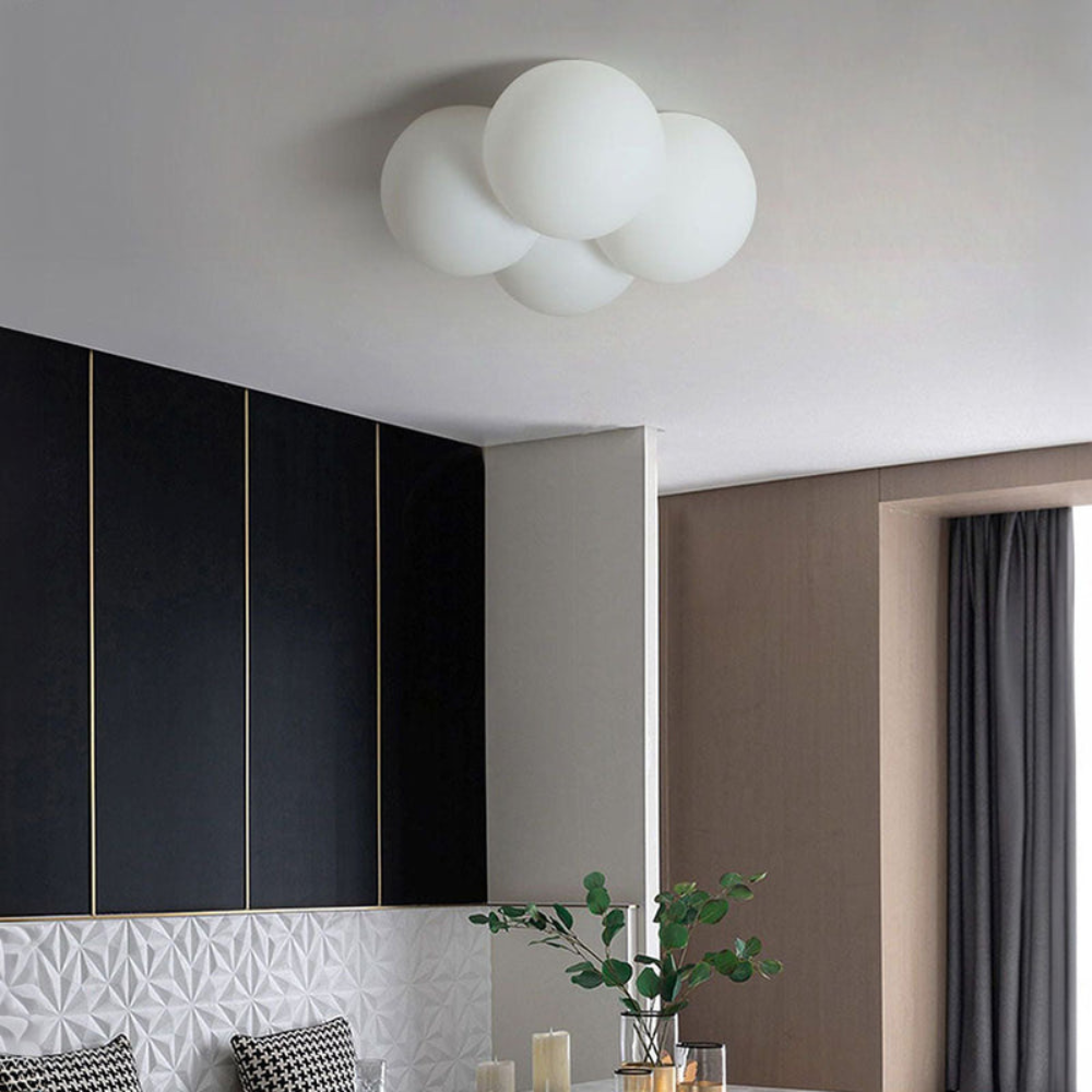 Modern Cloud-Shaped LED Ceiling Light for Stylish Spaces | Ridorn