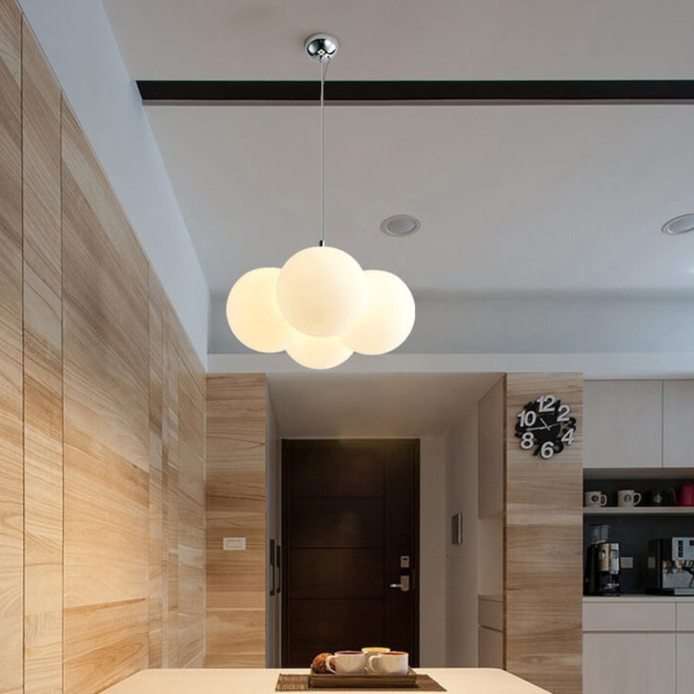 Modern Cloud-Shaped LED Ceiling Light for Stylish Spaces | Ridorn