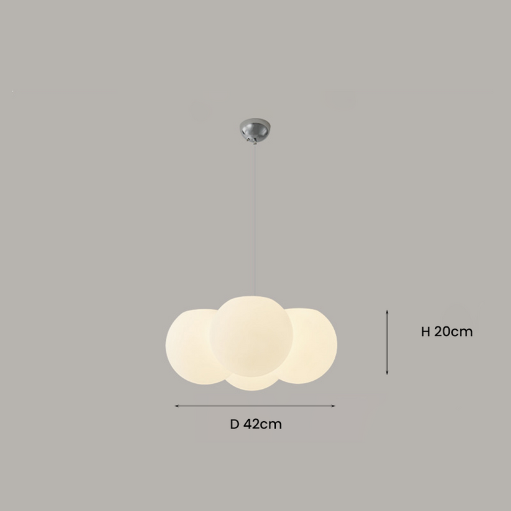 Modern Cloud-Shaped LED Ceiling Light for Stylish Spaces | Ridorn