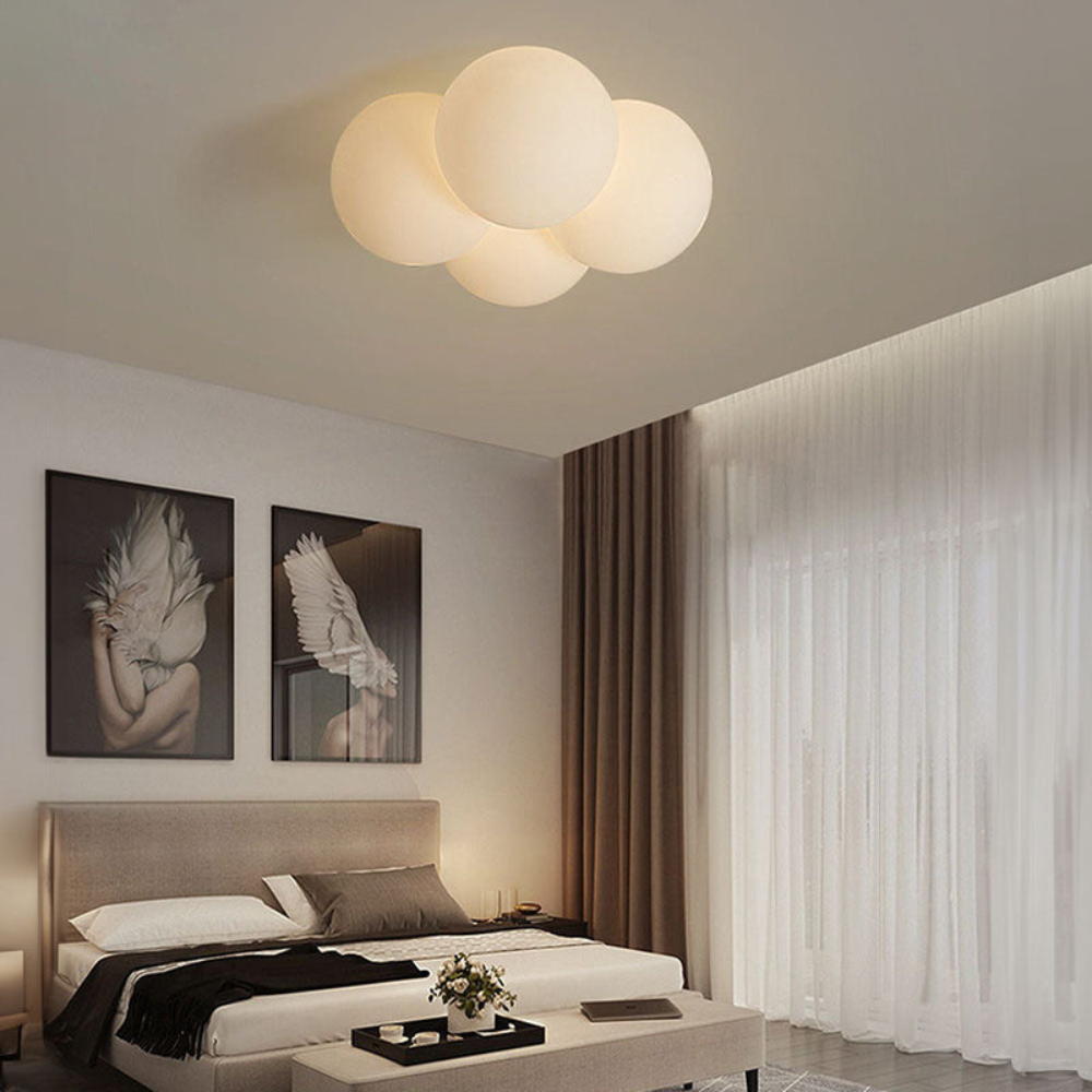 Modern Cloud-Shaped LED Ceiling Light for Stylish Spaces | Ridorn