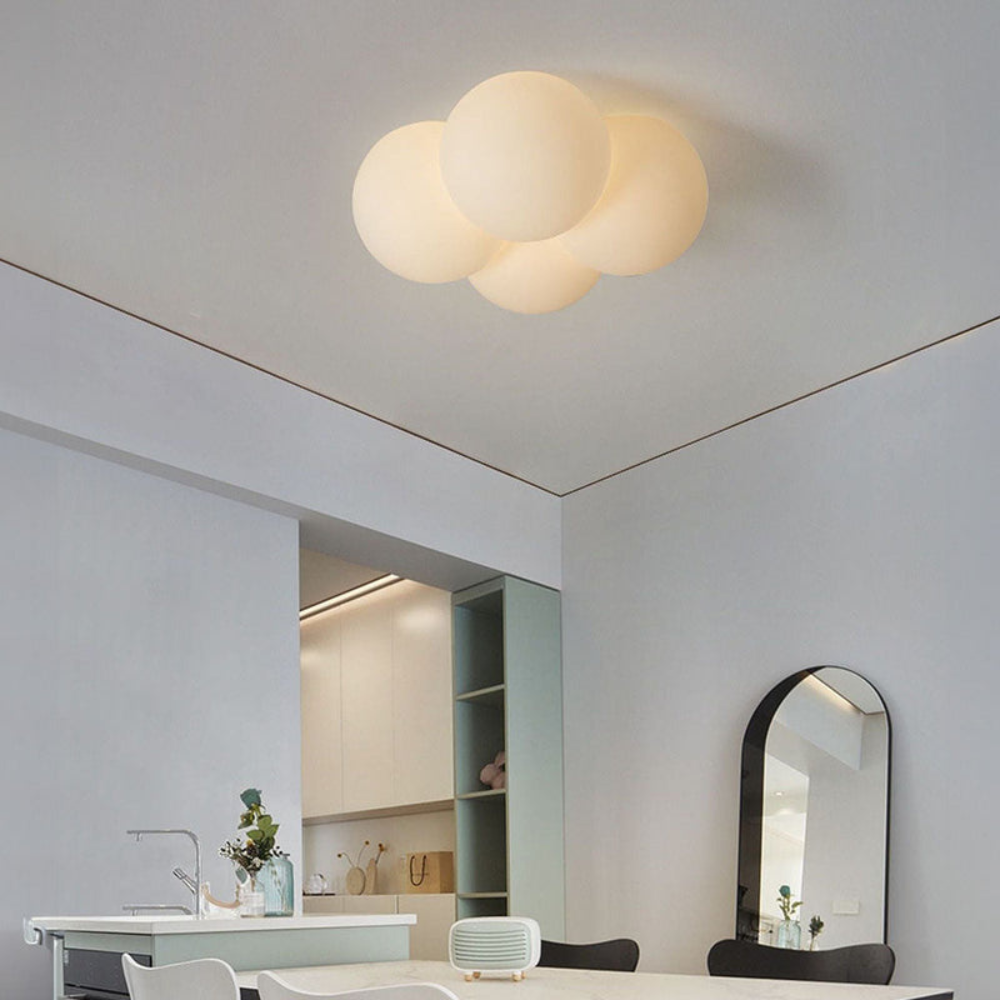 Modern Cloud-Shaped LED Ceiling Light for Stylish Spaces | Ridorn